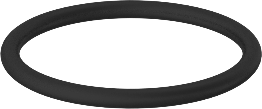 Yağa Dayanıklı Buna-N O-Ring, 1/4 Kesirli Genişlik, Dash Numarası 415