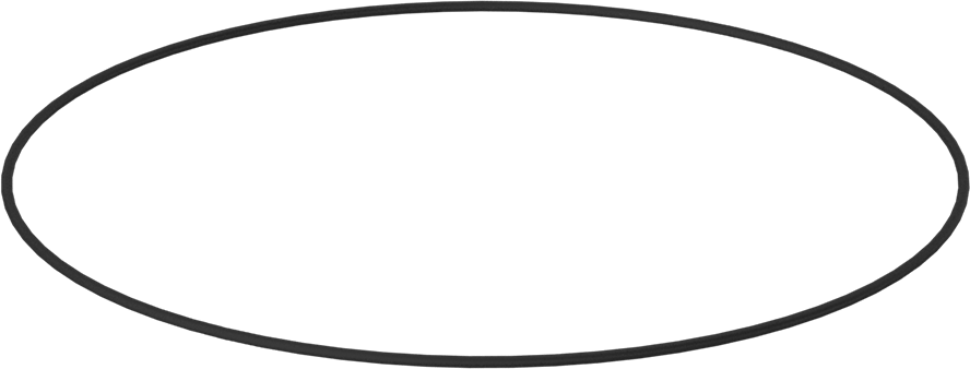 Yağa Dayanıklı Buna-N O-Ring, 1/16 Kesirli Genişlik, Dash Numarası 053