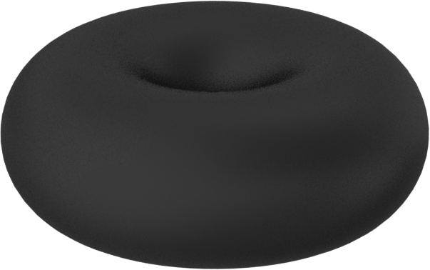 Yağa Dayanıklı Buna-N O-Ring, 3/32 Kesirli Genişlik, Dash Numarası 102