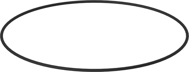 Yağa Dayanıklı Buna-N O-Ring, 3/32 Kesirli Genişlik, Dash Numarası 166