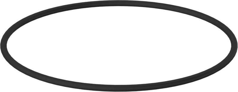 Yağa Dayanıklı Buna-N O-Ring, 1/8 Kesirli Genişlik, Dash Numarası 249