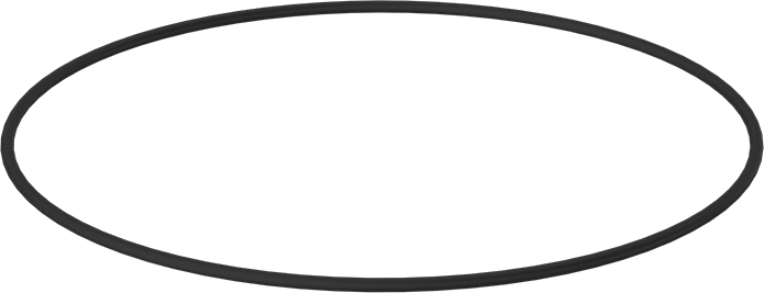 Yağa Dayanıklı Buna-N O-Ring, 1/8 Kesirli Genişlik, Dash Numarası 265