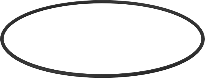 Yağa Dayanıklı Buna-N O-Ring, 1/8 Kesirli Genişlik, Dash Numarası 266
