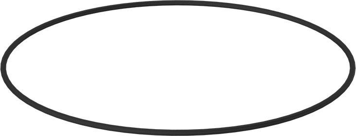 Yağa Dayanıklı Buna-N O-Ring, 1/8 Kesirli Genişlik, Dash Numarası 268