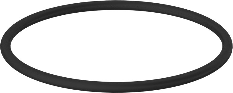 Yağa Dayanıklı Buna-N O-Ring, 3/16 Kesirli Genişlik, Dash Numarası 348