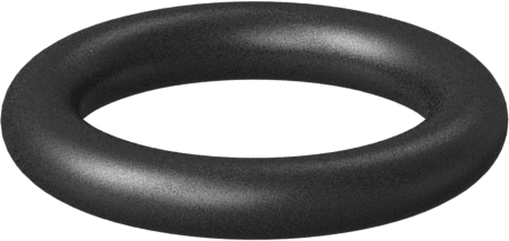 Yağa Dayanıklı Buna-N O-Ring, 3/16 Kesirli Genişlik, Dash Numarası 317