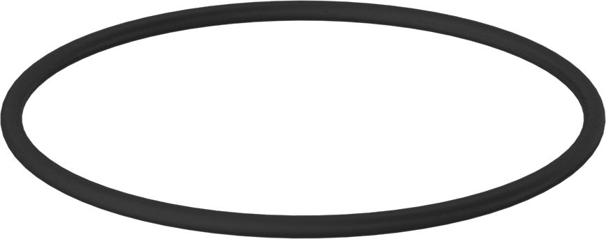 Yağa Dayanıklı Buna-N O-Ring, 3/16 Kesirli Genişlik, Dash Numarası 357