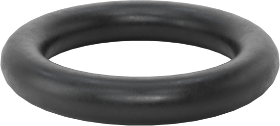 Yağa Dayanıklı Buna-N O-Ring, 1/16 Kesirli Genişlik, Dash Numarası 011