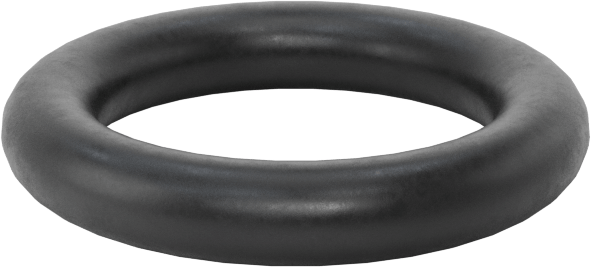 Yağa Dayanıklı Buna-N O-Ring, 3/32 Kesirli Genişlik, Dash Numarası 111