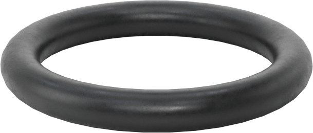 Yağa Dayanıklı Buna-N O-Ring, 3/32 Kesirli Genişlik, Dash Numarası 114