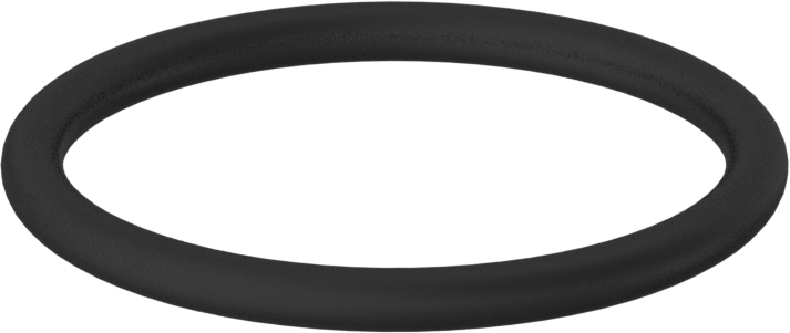 Yağa Dayanıklı Buna-N O-Ring, 1/8 Kesirli Genişlik, Dash Numarası 222