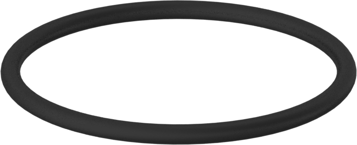 Kimyasala Dayanıklı Viton® Floroelastomer O-Ring, 3/32 Kesirli Genişlik, Dash Numarası 131