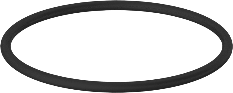 Kimyasala Dayanıklı Viton® Floroelastomer O-Ring, 3/32 Kesirli Genişlik, Dash Numarası 138