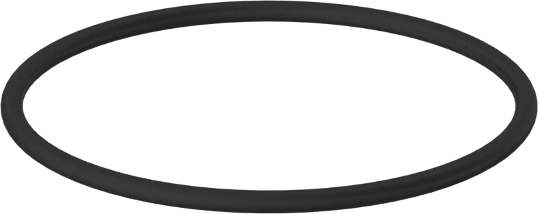 Kimyasala Dayanıklı Viton® Floroelastomer O-Ring, 3/32 Kesirli Genişlik, Dash Numarası 141