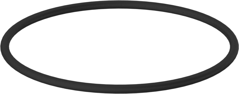 Kimyasala Dayanıklı Viton® Floroelastomer O-Ring, 3/32 Kesirli Genişlik, Dash Numarası 146