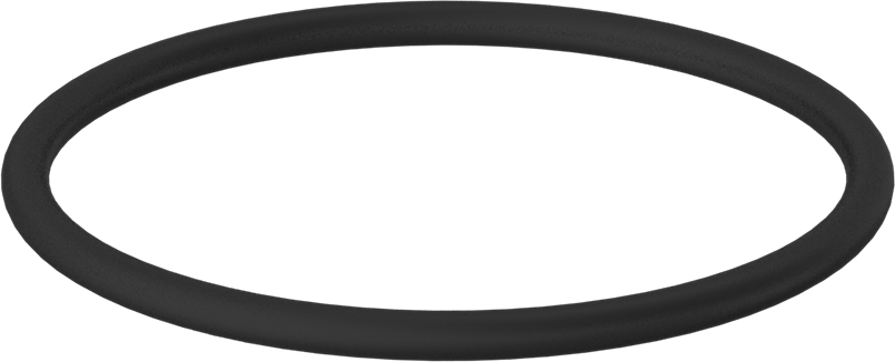 Kimyasala Dayanıklı Viton® Floroelastomer O-Ring, 1/4 Kesirli Genişlik, Dash Numarası 426