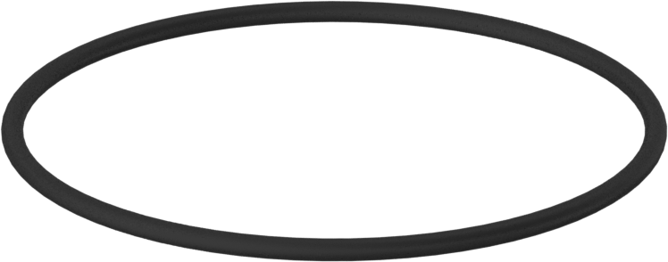 Kimyasala Dayanıklı Viton® Floroelastomer O-Ring, 1/16 Kesirli Genişlik, Dash Numarası 033