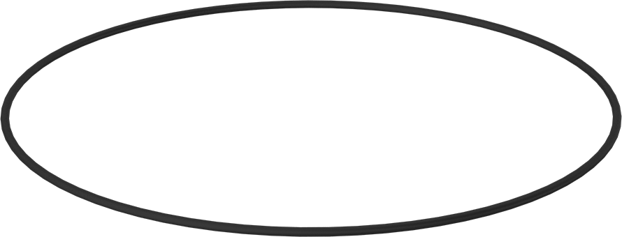 Kimyasala Dayanıklı Viton® Floroelastomer O-Ring, 1/4 Kesirli Genişlik, Dash Numarası 468