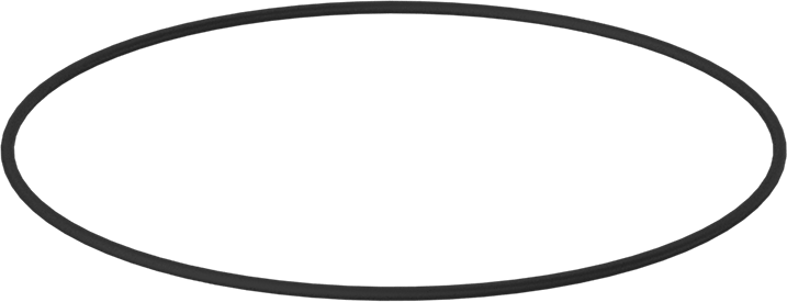 Kimyasala Dayanıklı Viton® Floroelastomer O-Ring, 1/16 Kesirli Genişlik, Dash Numarası 045
