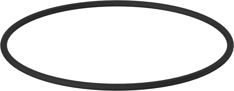 Kimyasala Dayanıklı Viton® Floroelastomer O-Ring, 1/8 Kesirli Genişlik, Dash Numarası 247