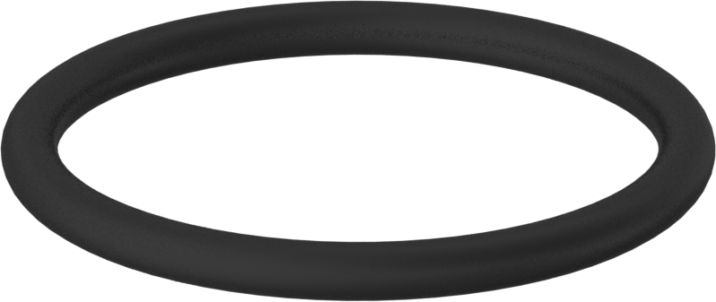 Kimyasala Dayanıklı Viton® Floroelastomer O-Ring, 3/16 Kesirli Genişlik, Dash Numarası 331