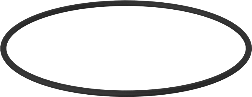 Kimyasala Dayanıklı Viton® Floroelastomer O-Ring, 1/8 Kesirli Genişlik, Dash Numarası 254