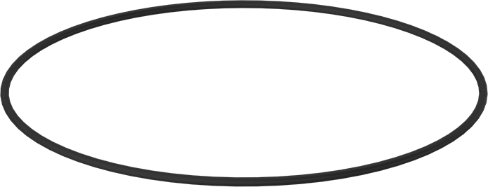 Kimyasala Dayanıklı Viton® Floroelastomer O-Ring, 1/8 Kesirli Genişlik, Dash Numarası 265