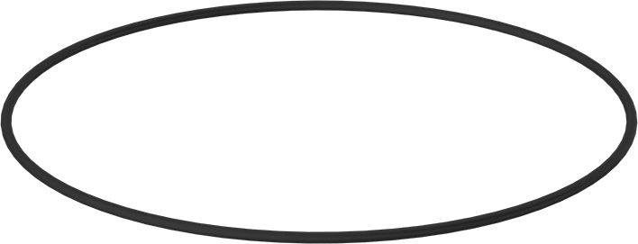 Kimyasala Dayanıklı Viton® Floroelastomer O-Ring, 1/8 Kesirli Genişlik, Dash Numarası 266