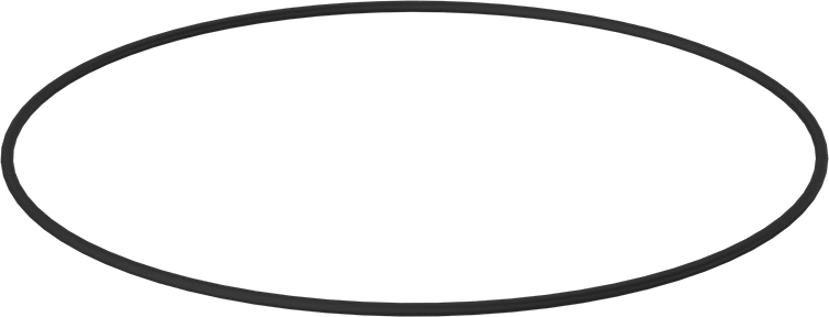 Kimyasala Dayanıklı Viton® Floroelastomer O-Ring, 1/8 Kesirli Genişlik, Dash Numarası 270