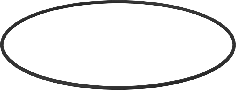 Kimyasala Dayanıklı Viton® Floroelastomer O-Ring, 1/8 Kesirli Genişlik, Dash Numarası 271