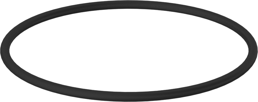 Kimyasala Dayanıklı Viton® Floroelastomer O-Ring, 3/16 Kesirli Genişlik, Dash Numarası 357