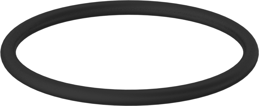 Kimyasala Dayanıklı Viton® Floroelastomer O-Ring, 3/16 Kesirli Genişlik, Dash Numarası 338