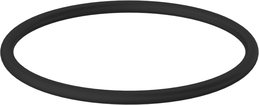 Kimyasala Dayanıklı Viton® Floroelastomer O-Ring, 1/4 Kesirli Genişlik, Dash Numarası 428