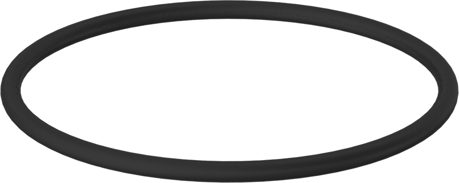 Kimyasala Dayanıklı Viton® Floroelastomer O-Ring, 1/4 Kesirli Genişlik, Dash Numarası 435