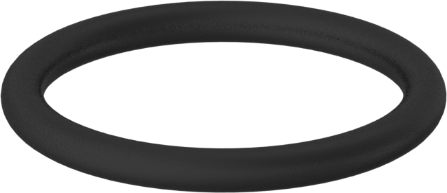 Kimyasala Dayanıklı Viton® Floroelastomer O-Ring, 3/32 Kesirli Genişlik, Dash Numarası 118