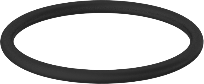 Kimyasala Dayanıklı Viton® Floroelastomer O-Ring, 3/32 Kesirli Genişlik, Dash Numarası 126