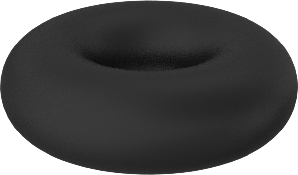 Suya ve Buhara Dayanıklı Parker E0603 EPDM O-Ring, 1/16 Kesirli Genişlik, Dash Numarası 003