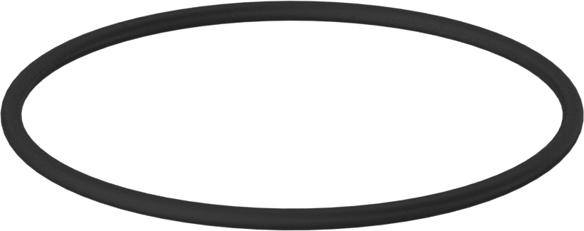 Suya ve Buhara Dayanıklı Parker E0603 EPDM O-Ring, 3/32 Kesirli Genişlik, Dash Numarası 147