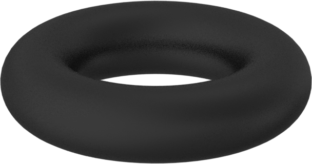 Suya ve Buhara Dayanıklı Parker E0603 EPDM O-Ring, 1/8 Kesirli Genişlik, Dash Numarası 203