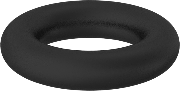 Suya ve Buhara Dayanıklı Parker E0603 EPDM O-Ring, 1/8 Kesirli Genişlik, Dash Numarası 204