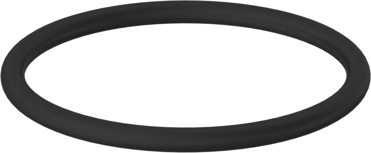 Suya ve Buhara Dayanıklı Parker E0603 EPDM O-Ring, 1/8 Kesirli Genişlik, Dash Numarası 225