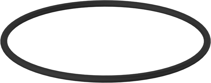 Suya ve Buhara Dayanıklı Parker E0603 EPDM O-Ring, 1/8 Kesirli Genişlik, Dash Numarası 242