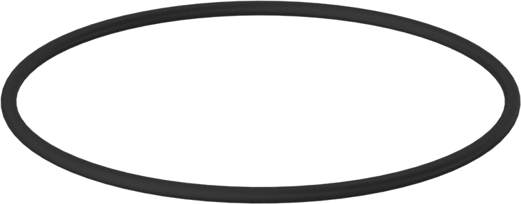 Suya ve Buhara Dayanıklı Parker E0603 EPDM O-Ring, 1/8 Kesirli Genişlik, Dash Numarası 245