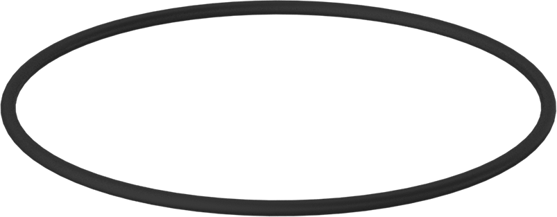 Suya ve Buhara Dayanıklı Parker E0603 EPDM O-Ring, 1/8 Kesirli Genişlik, Dash Numarası 249
