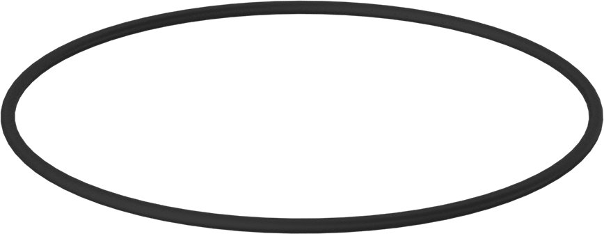 Suya ve Buhara Dayanıklı Parker E0603 EPDM O-Ring, 1/8 Kesirli Genişlik, Dash Numarası 255