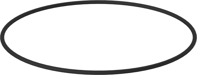 Suya ve Buhara Dayanıklı Parker E0603 EPDM O-Ring, 1/8 Kesirli Genişlik, Dash Numarası 260