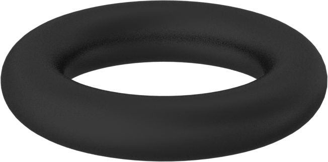 Suya ve Buhara Dayanıklı Parker E0603 EPDM O-Ring, 3/16 Kesirli Genişlik, Dash Numarası 313