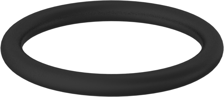 Suya ve Buhara Dayanıklı Parker E0603 EPDM O-Ring, 3/16 Kesirli Genişlik, Dash Numarası 327