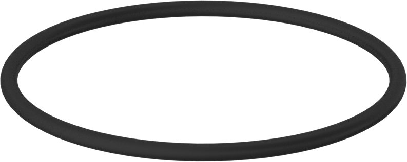 Suya ve Buhara Dayanıklı Parker E0603 EPDM O-Ring, 3/16 Kesirli Genişlik, Dash Numarası 350