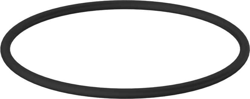 Suya ve Buhara Dayanıklı Parker E0603 EPDM O-Ring, 3/16 Kesirli Genişlik, Dash Numarası 353